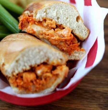 Buffalo Chicken Sandwiches Recipe