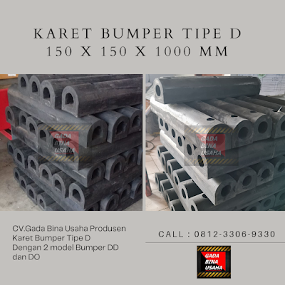 karet bumper tipe DD DO