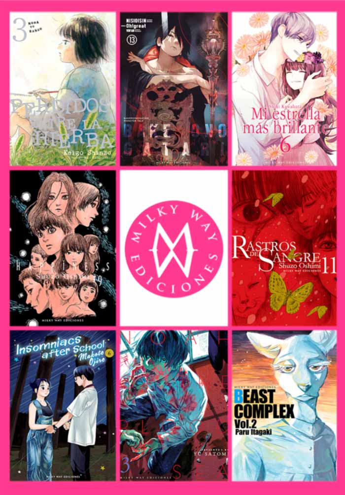 Novedades Milky Way Ediciones febrero 2022 - manga
