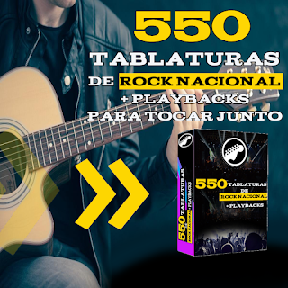 550 Tablaturas para violão e guitarra + Playbacks para tocar junto