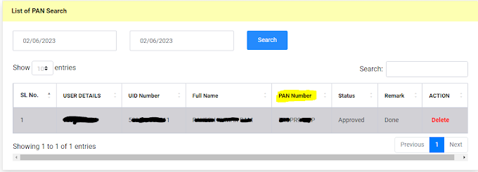 Lost PAN Card Number Search By Aadhar Card