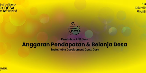 Draft Perdes Perubahan APB Desa 2021 (SDGs Desa)