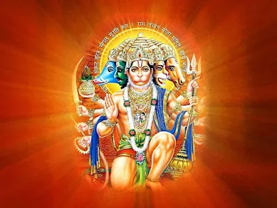 Hanuman Bahuk Mantra in Hindi Lyrics