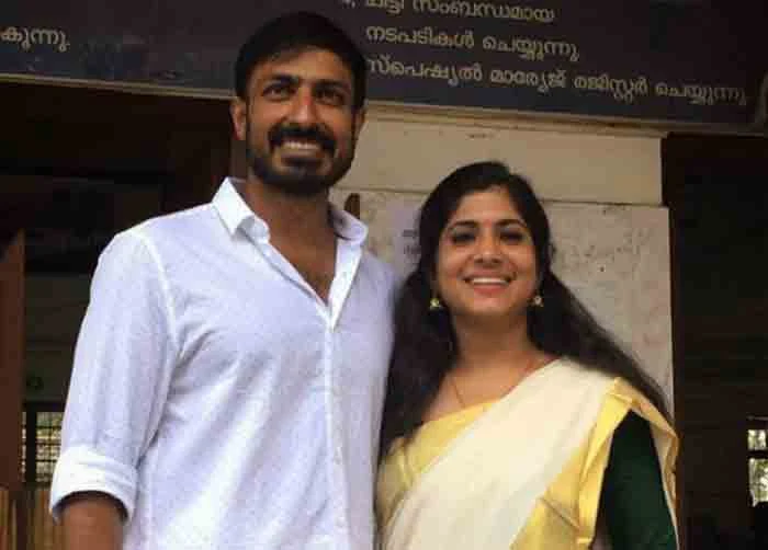 Actors Harish Uthaman, Chinnu Kuruvila enter wedlock, Kochi, News, Marriage, Cinema, Actor, Actress, Kerala.