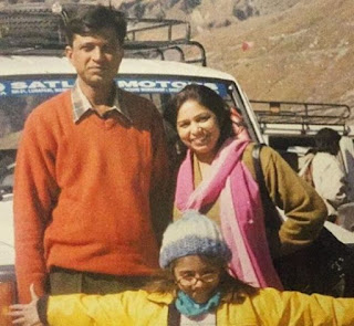 Shruti Sinha Family