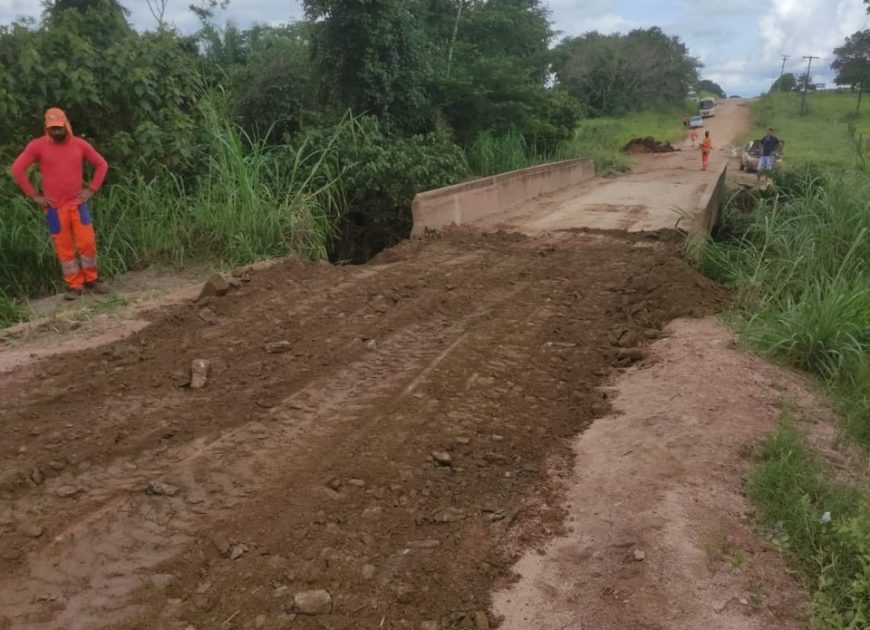 Ação rápida do DER garante acesso em três rodovias na região da Zona da Mata após forte chuva