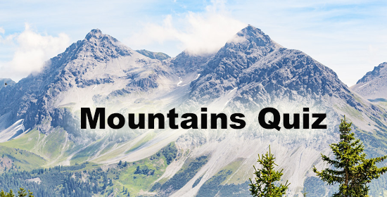 Mountains  Quiz