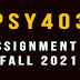 PSY403 Assignment no 1 Solution Fall 2021