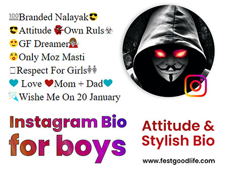 Best instagram bio for boys