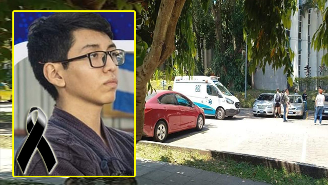 El Salvador: Él era Luis Martínez, estudiante de la UCA perdió la vida en el hospital tras caer desde el tercer piso de un edificio