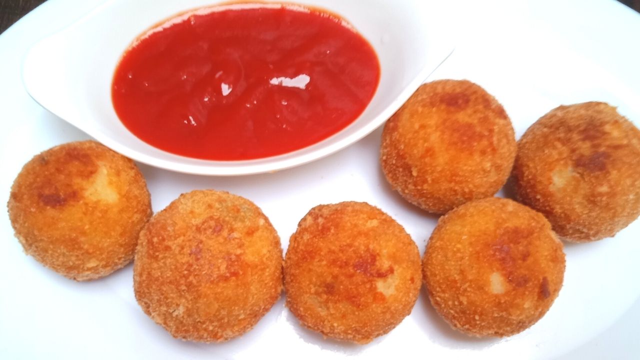 Chicken Rice Balls