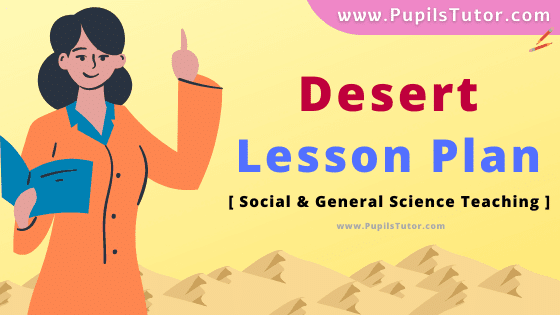 Desert Lesson Plan For B.Ed, DE.L.ED, BTC, M.Ed 1st 2nd Year And Class 5th, 6 And 7th Geography (Social Science) Teacher Free Download PDF On Mega Teaching Skill In English Medium. - www.pupilstutor.com