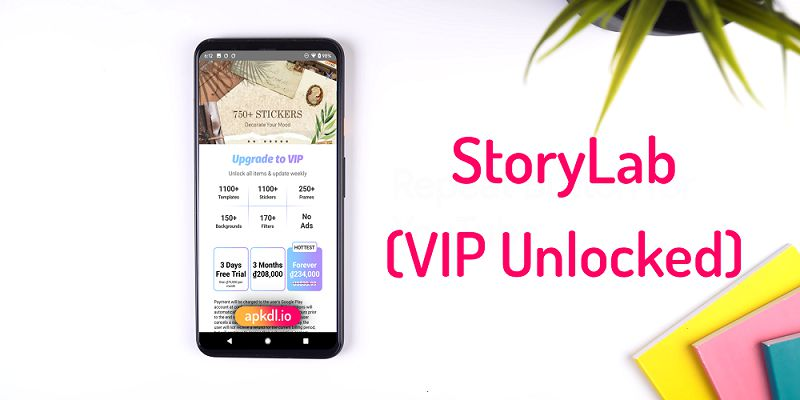 تنزيل تطبيق storylab premium apk نسخة كاملة