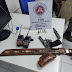 Em Itanagra, policiais apreendem revólver e facão após ameaças