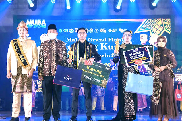 Harumkan kecamatan Keluang,Apriza dan Yoseva Terpilih Jadi Kuyung Kupek Muba 2021