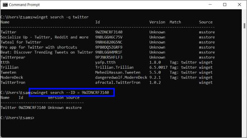 winget-search-id