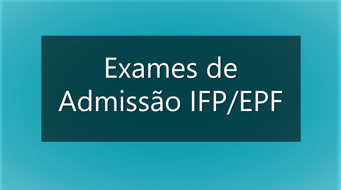 Baixar Exame admissão  IFP/EPF  10a+1 Português  2022