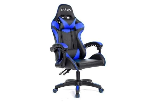 Cadeira Gamer PCTOP Strike Azul e Preto - 1005