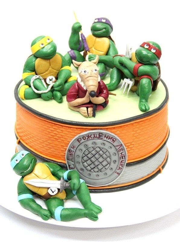 tmnt birthday cakes ideas