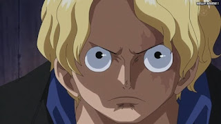 ワンピースアニメ ドレスローザ編 737話 サボ かっこいい SABO | ONE PIECE Episode 737