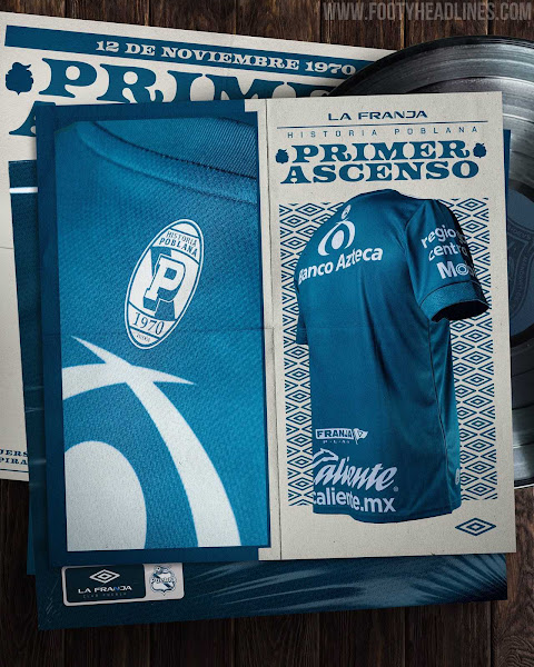 Club Puebla 2021-22 Umbro Third Kit - Football Shirt Culture