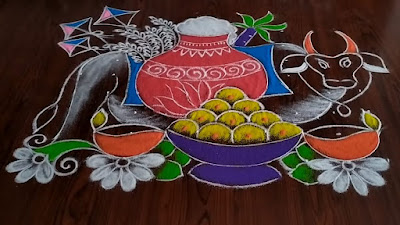 Sankranthi special rangoli designs for 2022