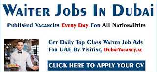 Waiter (Male) Recruitment in Dubai | For Confidential Company