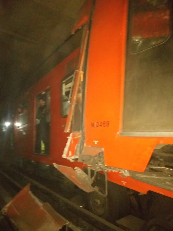 Metro CDMX: Choque de vagones de la Línea 3 deja algunos pasajeros heridos