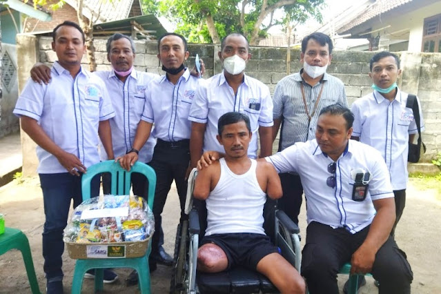 Jelang HUT ke-5, SMSI Lombok Timur gelar bakti sosial