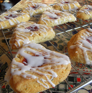 Strawberry and Mint Scones