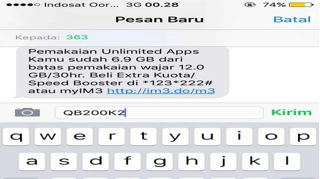 Cara Mendapatkan Kuota Gratis Indosat Ooredoo Unlimited