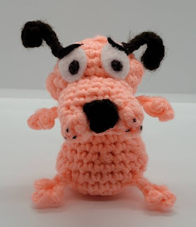 PATRON GRATIS CORAJE | EL PERRO COBARDE AMIGURUMI 48362