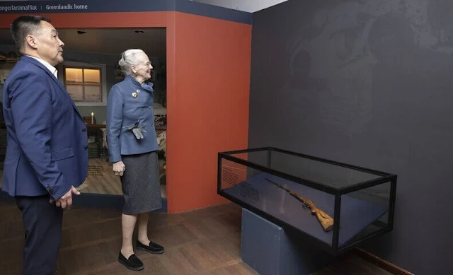 The Queen visited the Hans Egede House and the National Museum