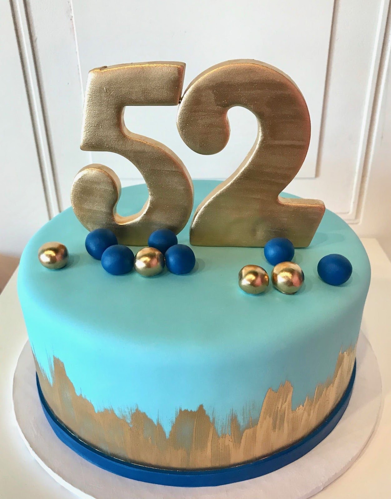 Birthday Cakes for 52 Year Olds