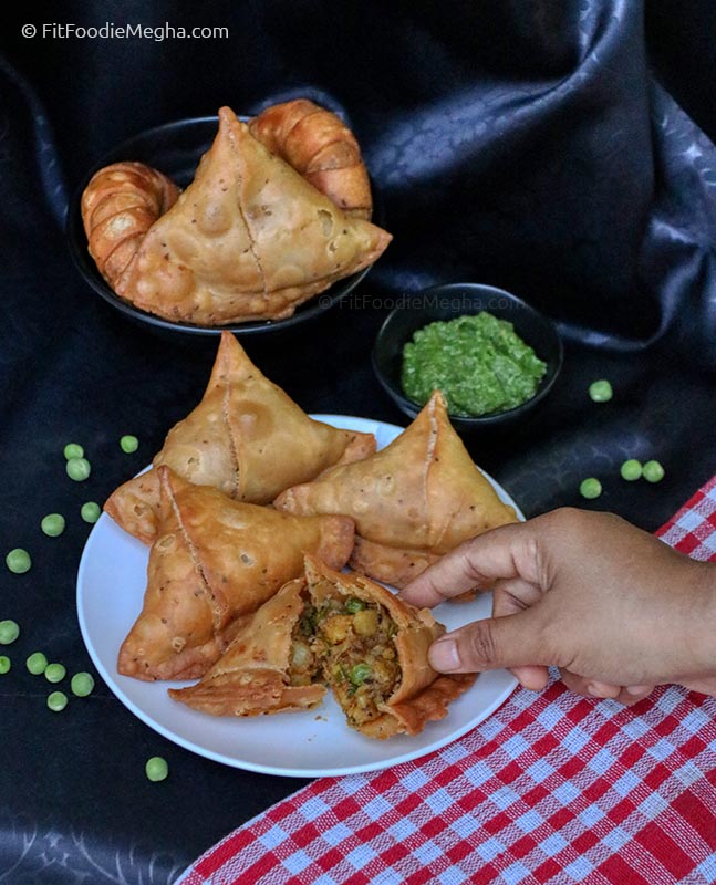 Easy Samosa Recipe, FitFoodieMegha
