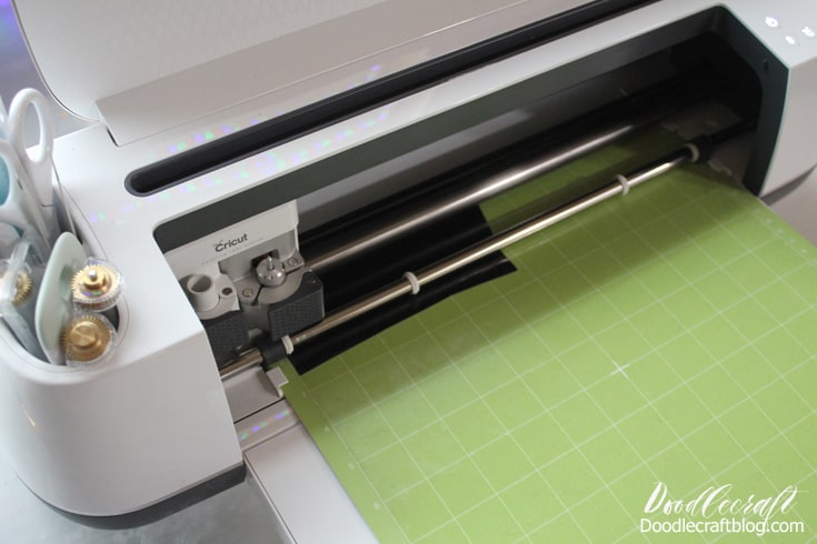 Step 1: Cricut Vinyl Cut a piece of paper the size of the inside of the bezel, using the scissors or punch.