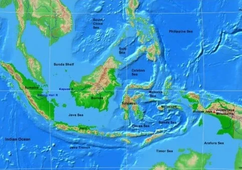 letak geografis indonesia