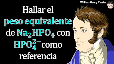 Calcule el peso equivalente en g/meq de Na2HPO4 empleando como referencia al HPO42-.