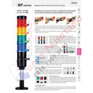 Jual Tower Light / Lampu Signal / Lampu Indikator Q-Light QT Series