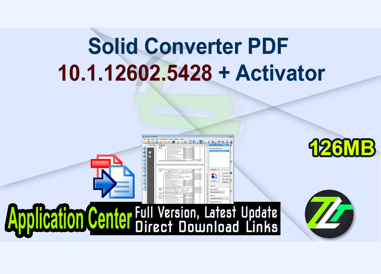 Solid Converter PDF 10.1.12602.5428 + Activator
