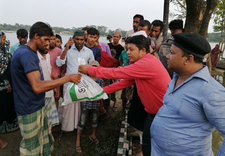 Relief Distribution of Friends Club