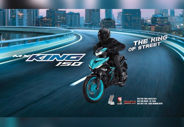 Yamaha Hadirkan Tiga Warna Baru MX King 150, Makin Sporty dan Agresif