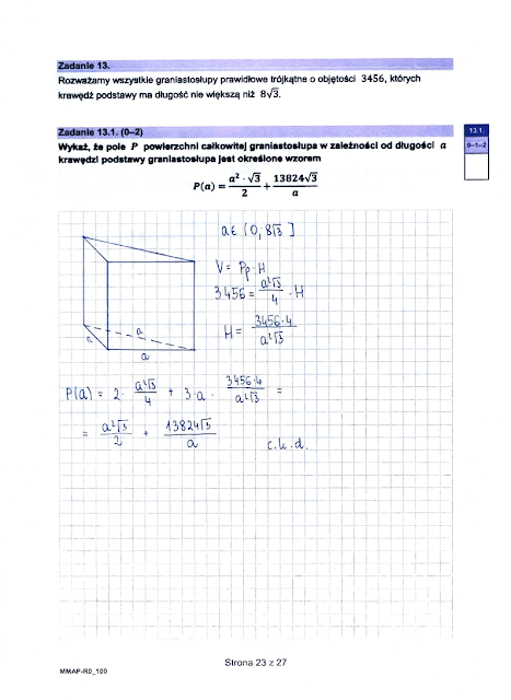 maj 2024 matura rozszerzona z matematyki CKE