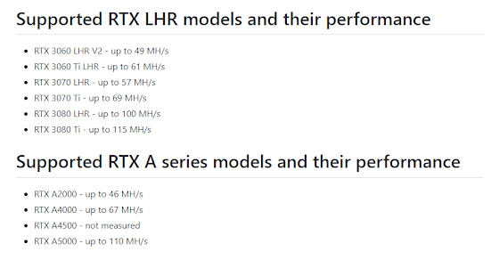 Nvidia RTX LHR v2 Unlocker support