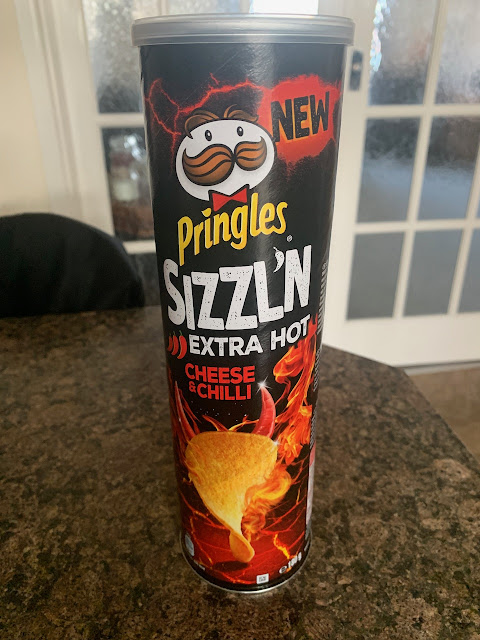 Pringles Sizzl’n Extra Hot Cheese Chilli