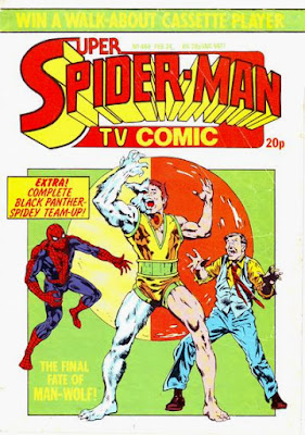 Super Spider-Man TV Comic #468, Man-Wolf