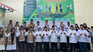 Tim P3H Kemenag Aceh Utara Tuntaskan Sertifikasi Halal Kantin MAN 2, Sertifikat Diserahkan oleh Kakankemenag