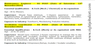 MSME Electrical and Mechanical Engineering Jobs