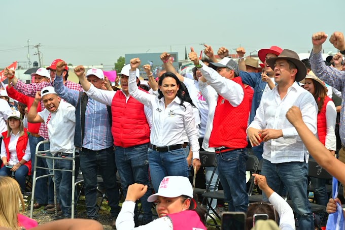 En la Alianza “Va por el Estado de México” hay mucha Candidata para Ganar es Elección; Alejandra Del Moral