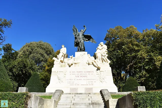 Parque de los Poetas en Béziers